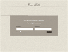 Tablet Screenshot of cremebrulee.dk