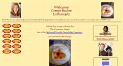Desktop Screenshot of cremebrulee.com