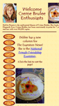 Mobile Screenshot of cremebrulee.com